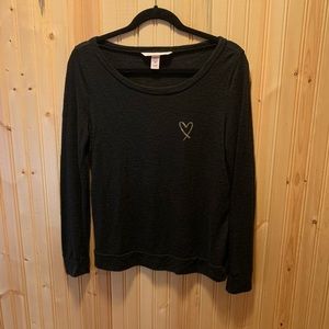 Black Victoria’s Secret long-sleeve (Size xs)